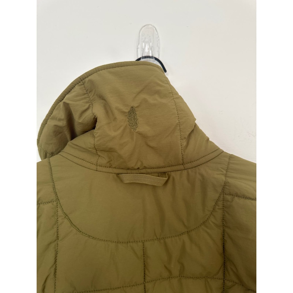 Free People Olive Green Quilted Puffer Jacket - Picture 5 of 6